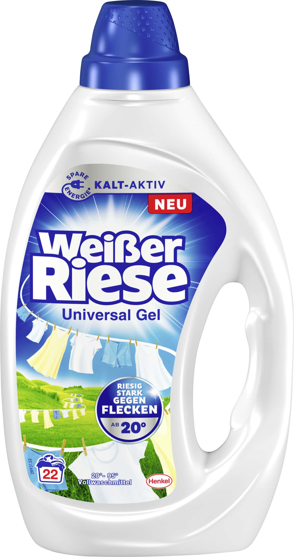 Weißer Riese Universal Gel 22WL 990ml