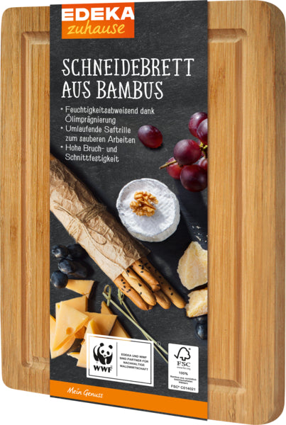 EDEKA zuhause Bambusbrett mittel