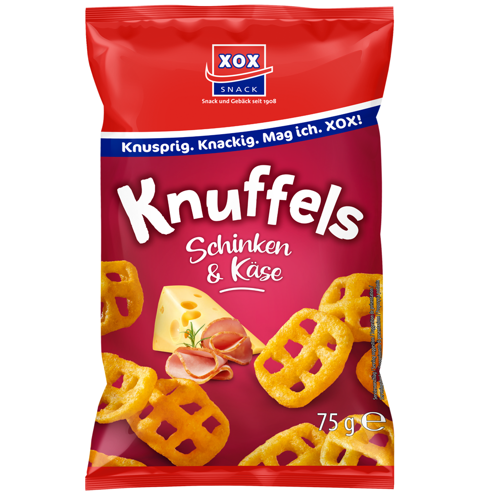 XOX Knuffels Schinken & Käse 75g