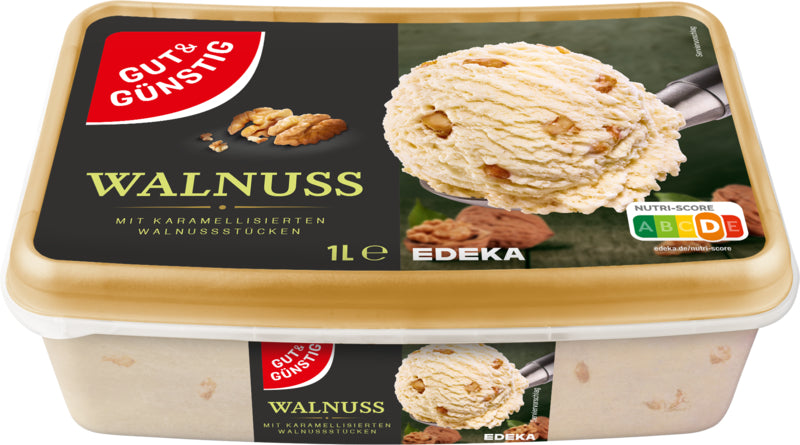 GUT&GÜNSTIG Walnuss Eis 1000ml