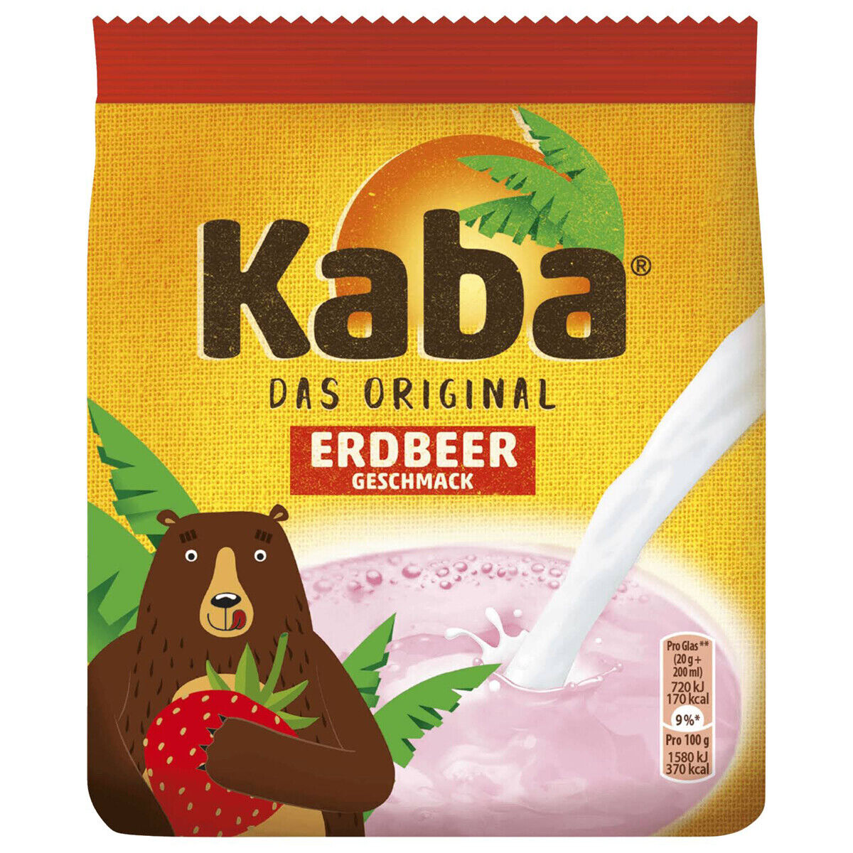 Kaba Erdbeere 400g