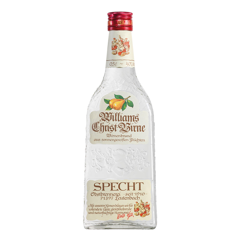 Specht Williams Christ Birne 40% 0,5l