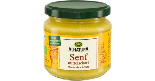 Bio Alnatura Delikatess-Senf mittelscharf 185ml