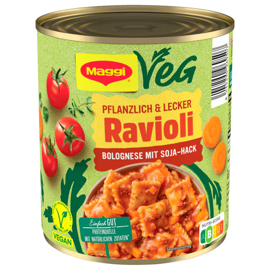 Maggi Ravioli Bolognese vegan 800g