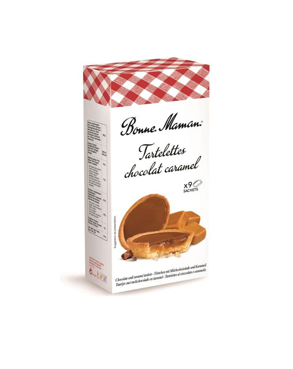 Bonne Maman Tartelettes chocolat lait caramel 135g