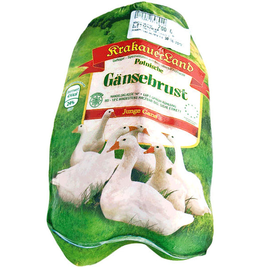 Krakauer Land Polnische Hafermast-Gänsebrust Handelsklasse A 800g