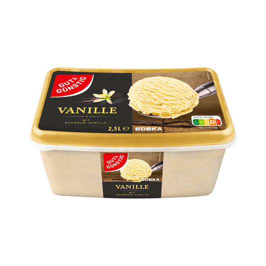 GUT&GÜNSTIG Bourbon Vanille-Eis 2500ml
