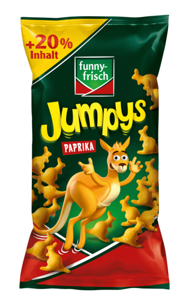 funny-frisch Jumpys Paprika +20% 90g