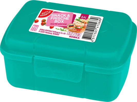 GUT&GÜNSTIG Snackbox petrol 0,4l