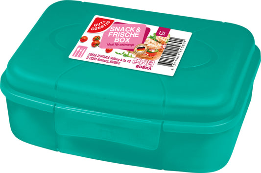 GUT&GÜNSTIG Snackbox petrol 1,3l