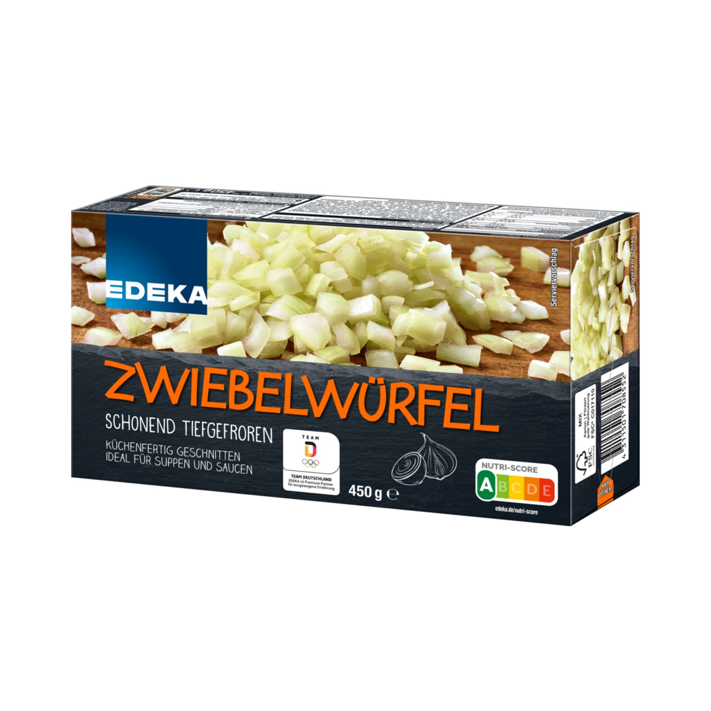 EDEKA Herzstücke Zwiebelwürfel 450g