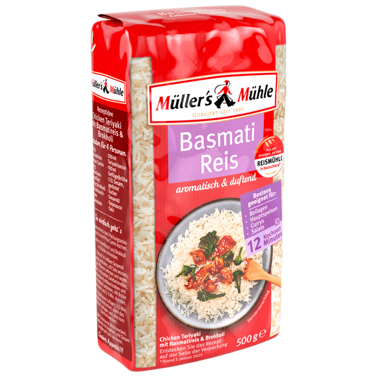 Müllers Mühle Basmati Reis 500g