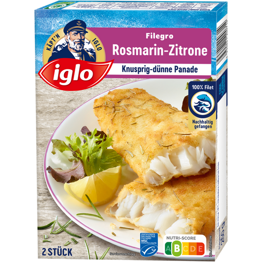 MSC Iglo Filegro Rosmarin Zitrone 250g