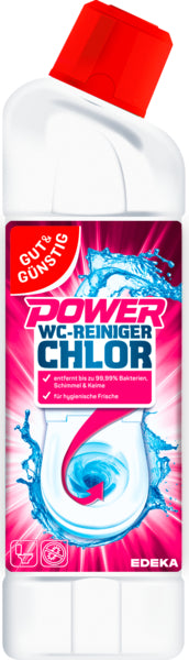 GUT&GÜNSTIG Power WC-Reiniger Chlor 750ml