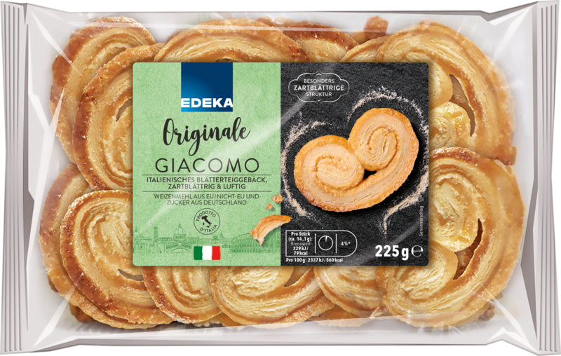 EDEKA Originale Italienisches Blätterteiggebäck Giacomo 225g