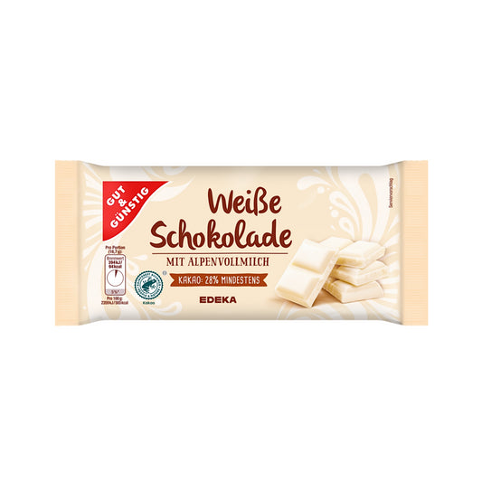 GUT&GÜNSTIG Weiße Schokolade 100g