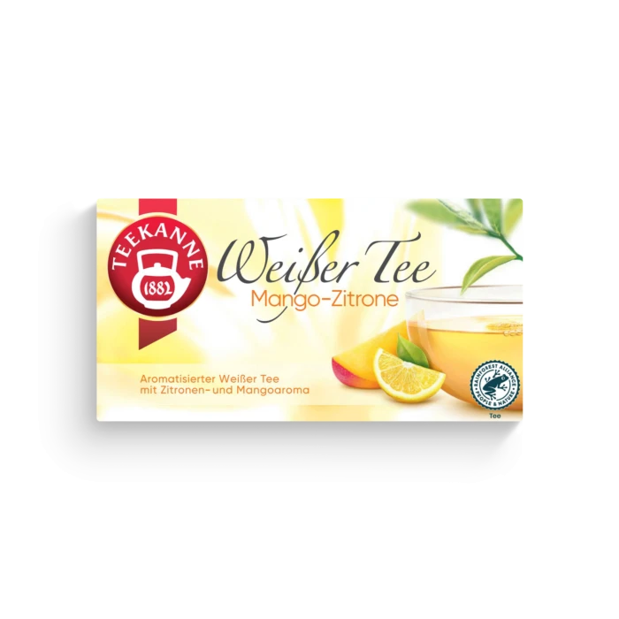 Teekanne Weißer Tee Mango-Zitrone 20ST 25g