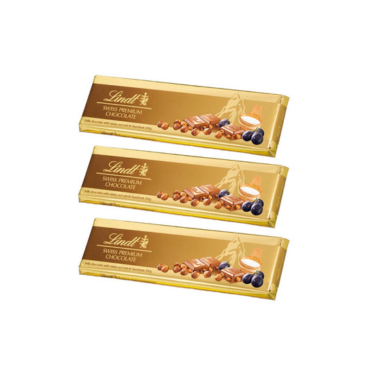 Lindt Traube Nuss Tafel 3x100g