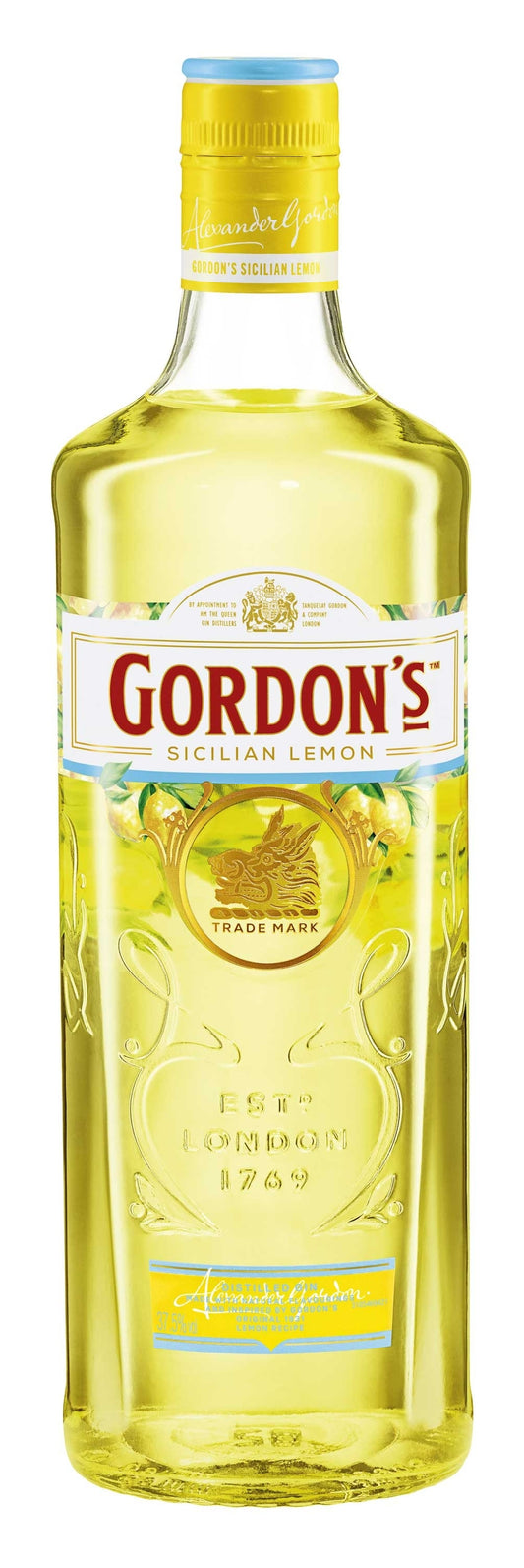 Gordon's London Dry Gin Sicilian Lemon 37,5% 0,7l