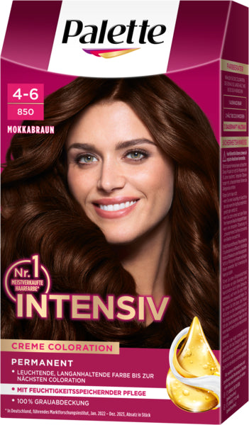 Palette Intensiv Creme Coloration Mokkabraun 4-6/850