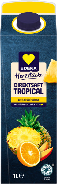 EDEKA Herzstücke Tropical-Direktsaft 1l