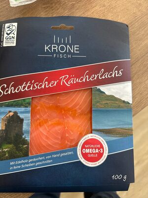 Krone Schottischer Räucherlachs 100g