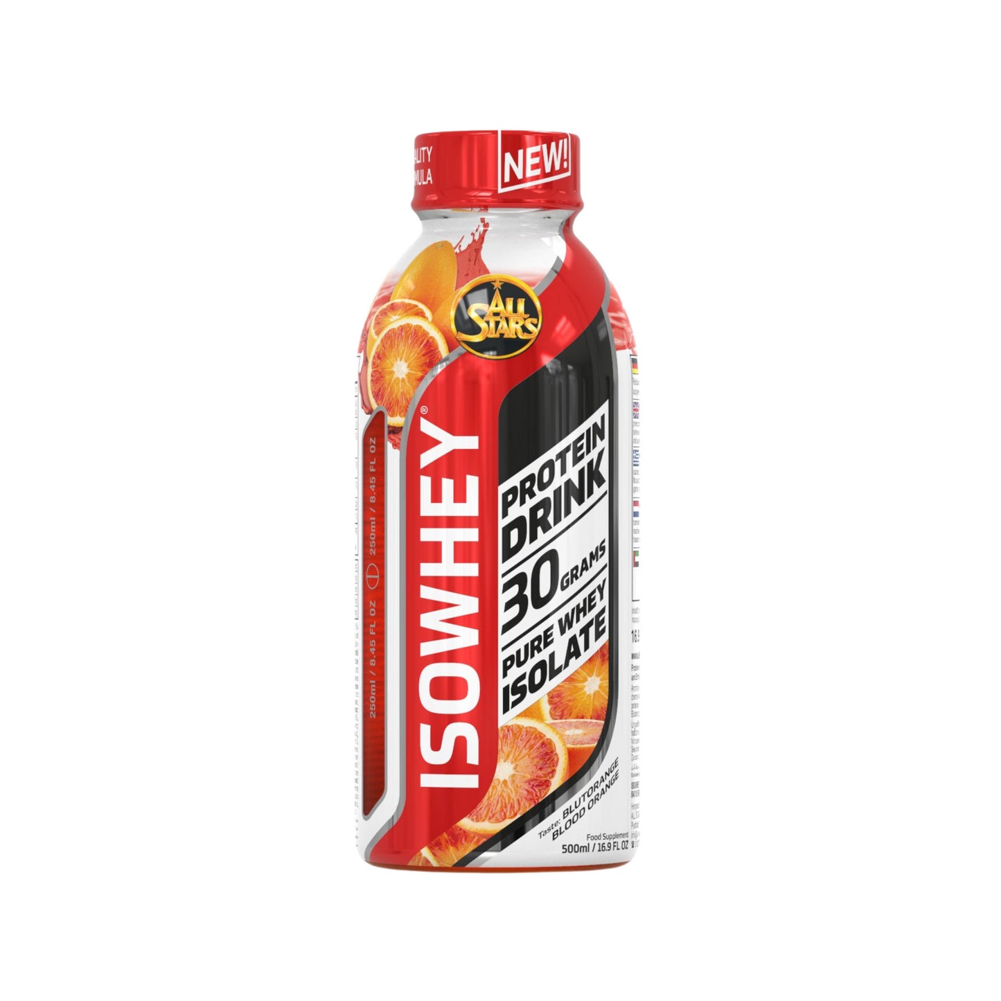 All Stars Isowhey Pure Blood Orange 0,5l DPG