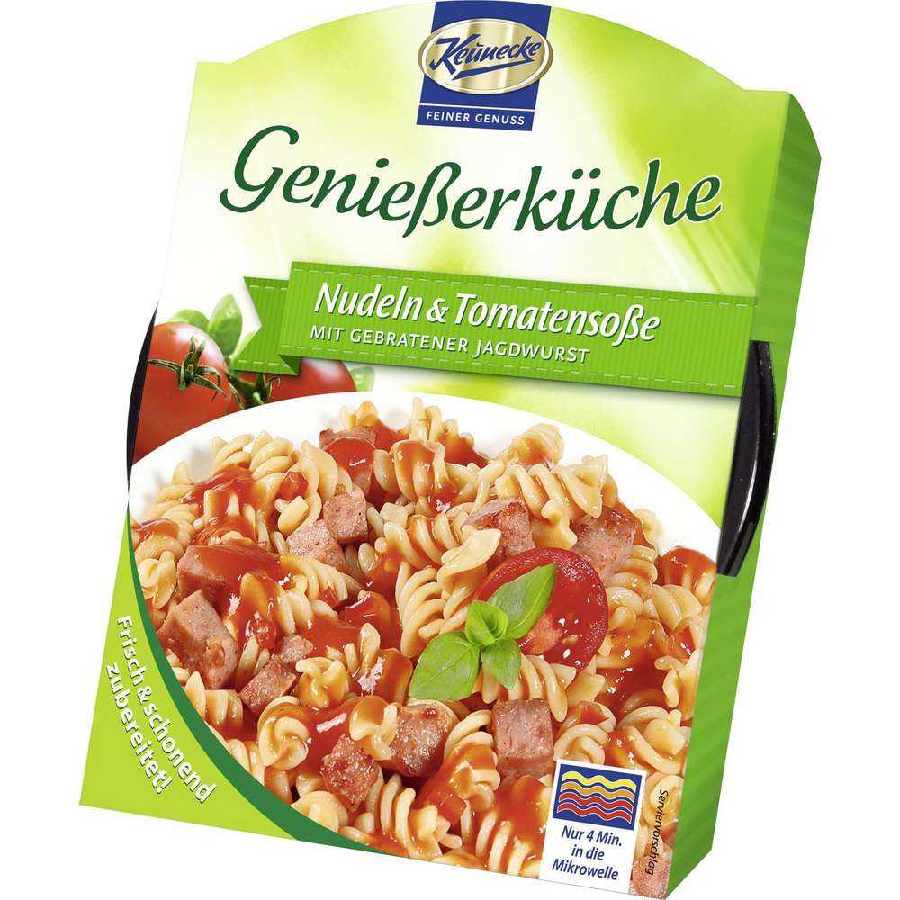 Keunecke Nudeln&Tomatensoße mit Jagdwurst 400g