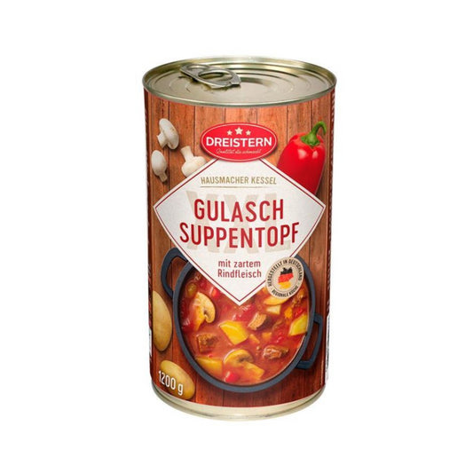 Dreistern Gulaschsuppe mit Kartoffeln 1,2kg