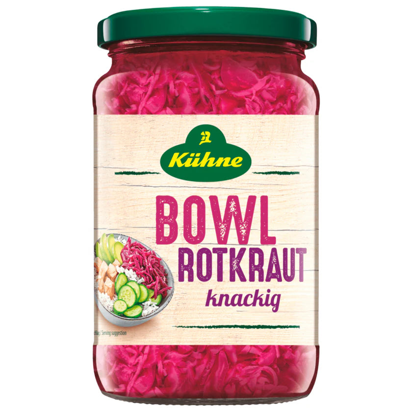 Kühne Bowl Rotkraut 330g