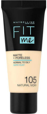 Maybelline Fit Me Matte&Poreless 105 natural ivory 30ml