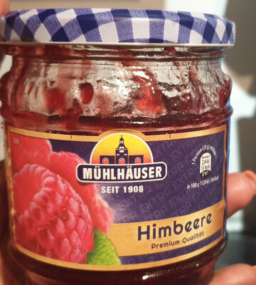 Mühlhäuser Himbeere Konfitüre Extra 45% Frucht 450g