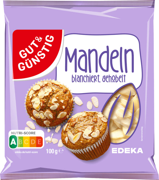 GUT&GÜNSTIG Mandeln gehobelt 100g