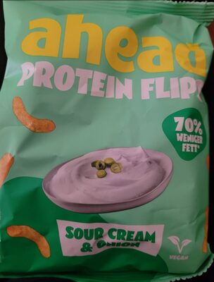 Ahead Protein Flips Sour Cream 50g