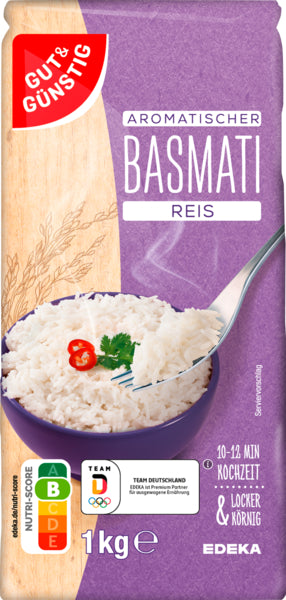 GUT&GÜNSTIG Basmati Reis 1000g