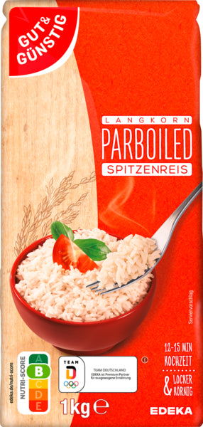 GUT&GÜNSTIG Parboiled Reis 1000g