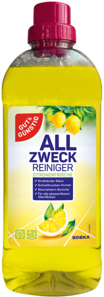 GUT&GÜNSTIG Allzweckreiniger Zitronenduft 1l