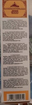 La Mere Poulard Cookies aus Schokolade 200g