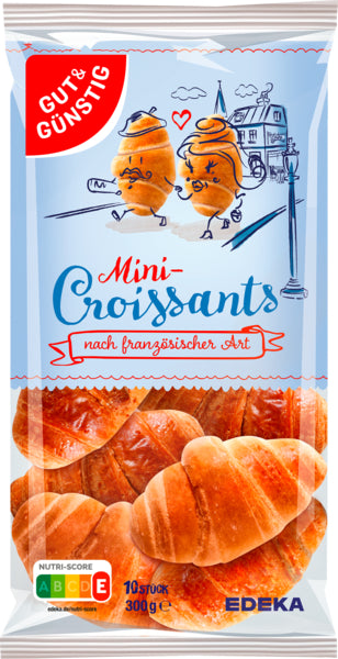 GUT&GÜNSTIG Mini-Croissants 300g