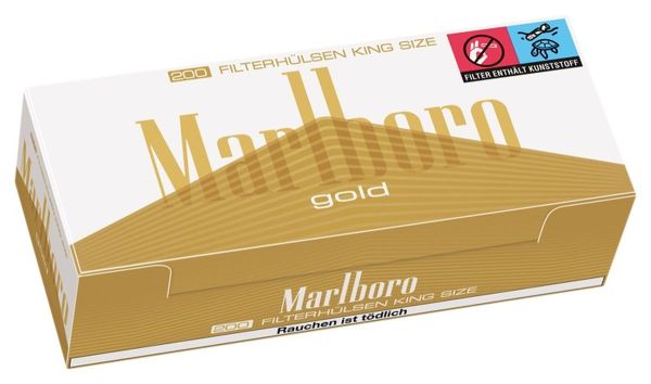 Marlboro Gold Original King Size Hülsen 200ST