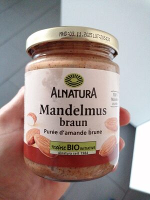 Bio Alnatura Mandelmus braun 250g