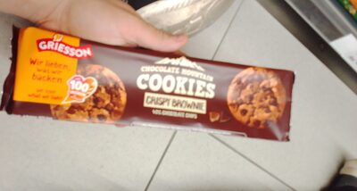 Griesson Chocolate Mountain Cookies Crispy Brownie 150g