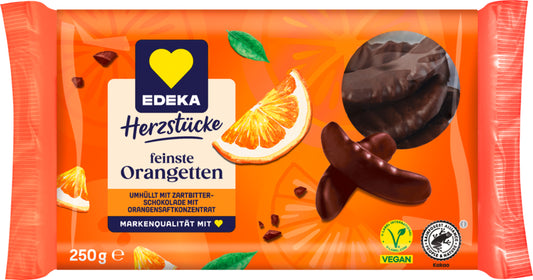 EDEKA Herzstücke Orangetten 250g