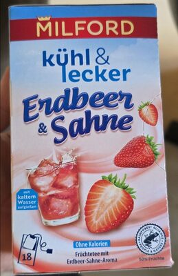 Milford kühl & lecker Erdbeer-Sahne 18ST 40,5g
