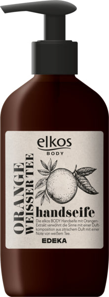 EDEKA elkos Aromaseife Orange&Weißer Tee 350ml