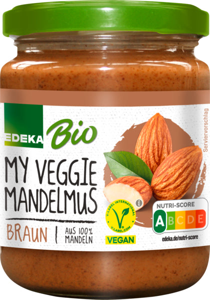 Bio EDEKA My Veggie Veganes Mandelmus braun 250g