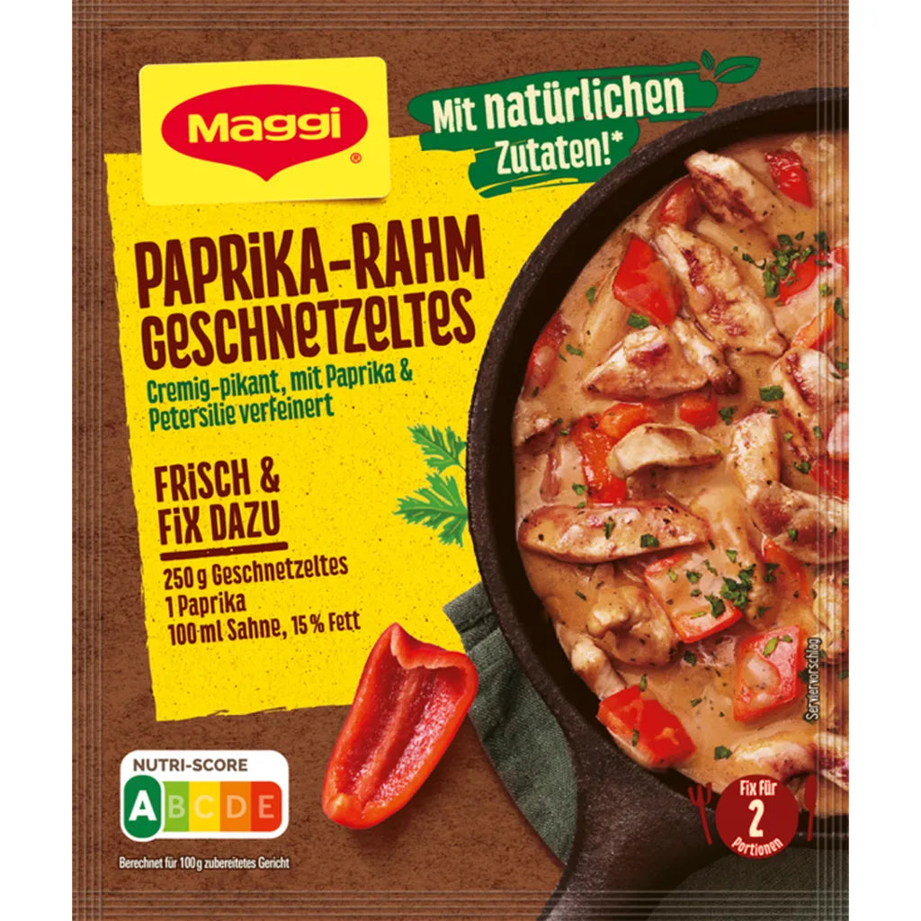 Maggi Fix Paprika Rahm Geschnetzeltes 41g