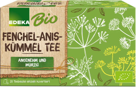 Bio EDEKA Fenchel-Anis-Kümmel Tee 20x2g