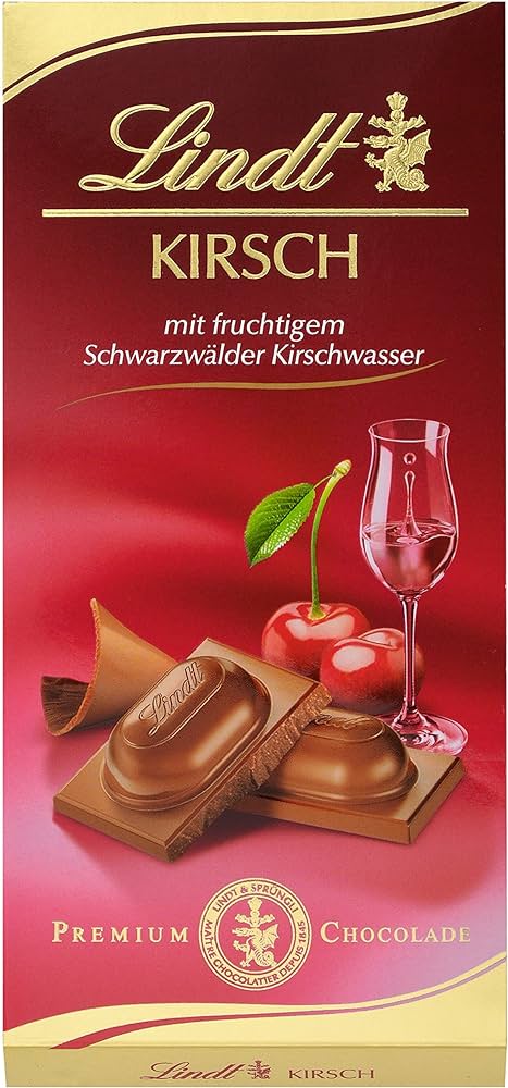 Lindt Kirsch Tafel 100g
