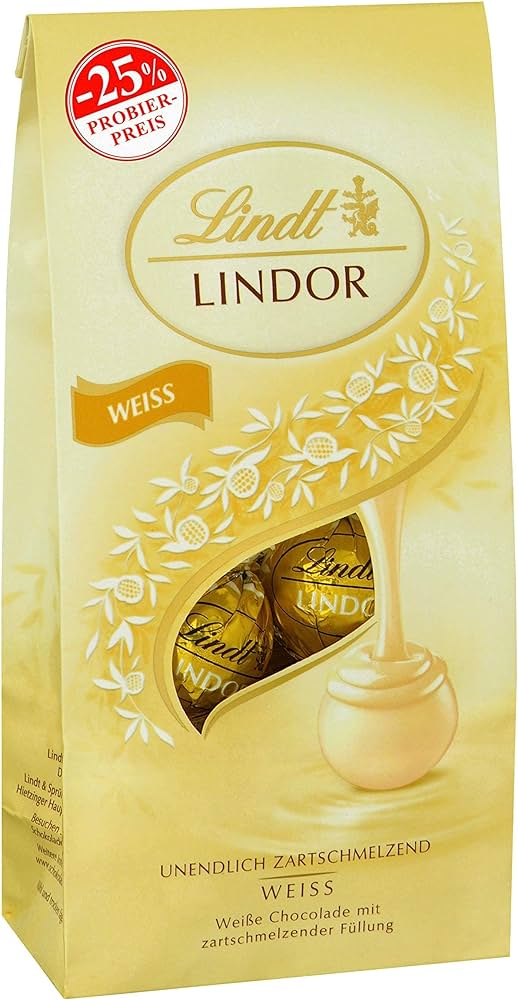 Lindt Lindor weiss Promotion 136g